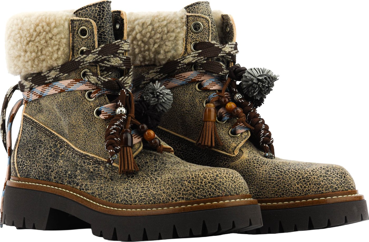 Boot Lace Vintage Taupe