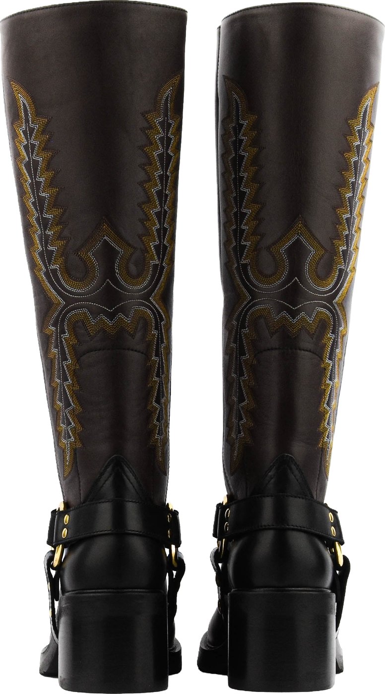 Iconic Boot Black Brown