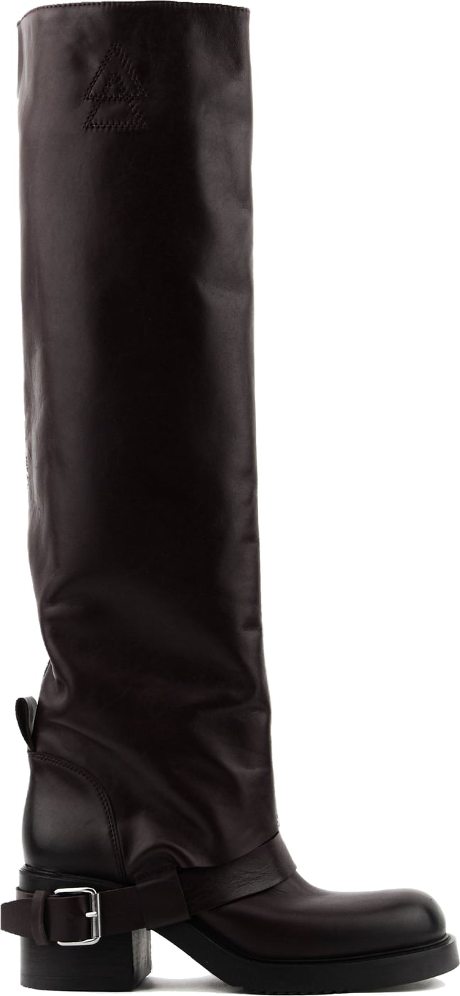 Hooded Biker Bordo