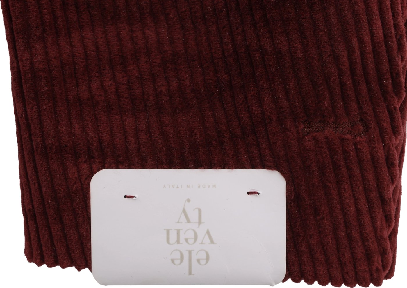Eleventy SOFT JACKET Cotton Burgundy, Size 50 IT