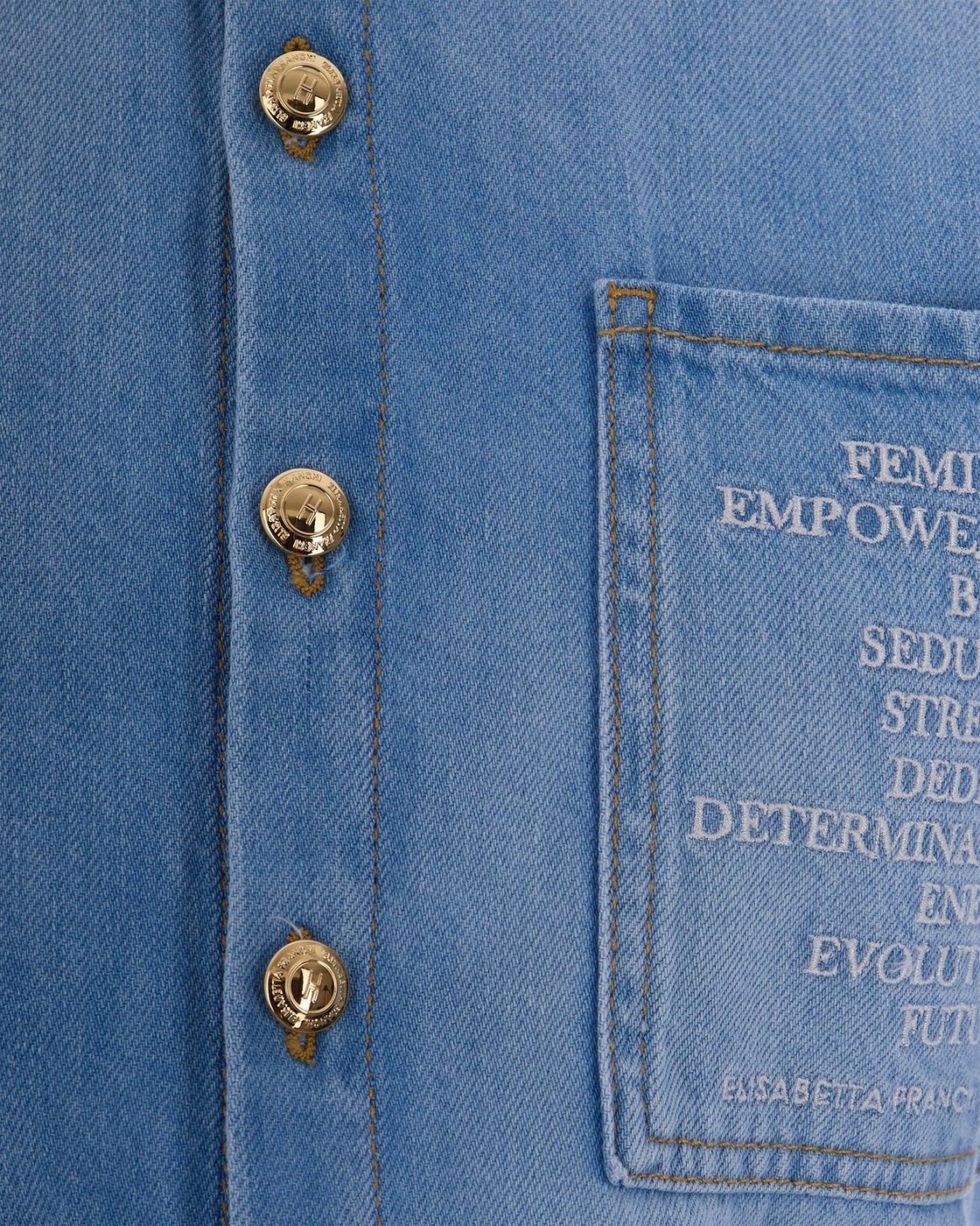 Light Blue Denim Jumpsuit