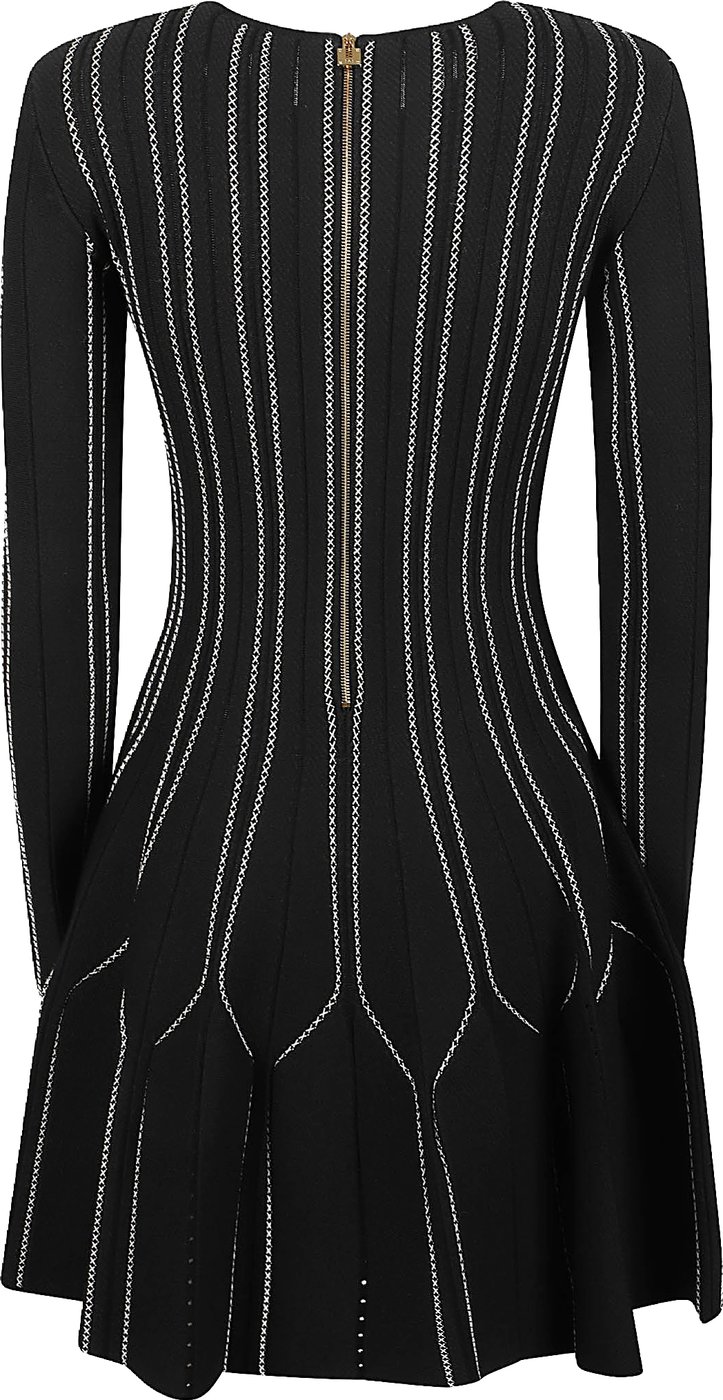 Long Sleeve Mini Dress Black