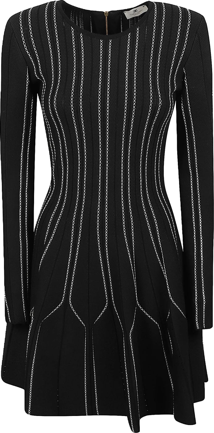 Long Sleeve Mini Dress Black