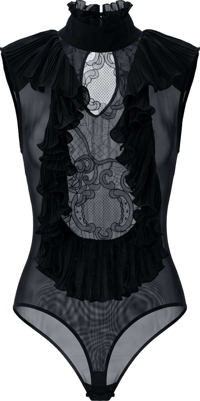 Body with lace details
