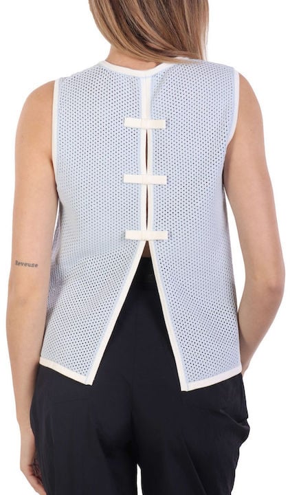 Top licht blauw