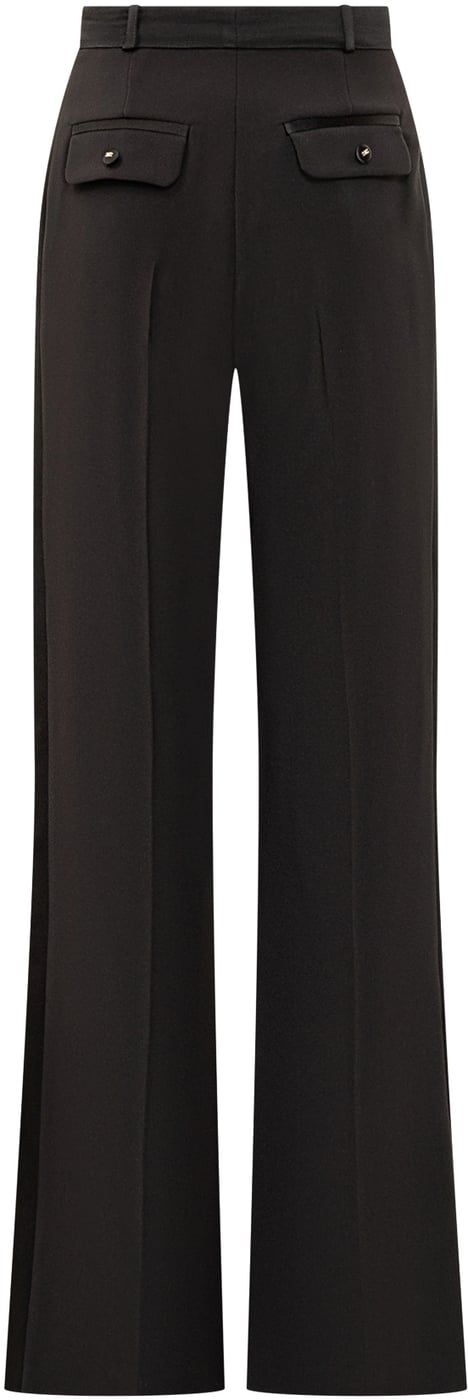 Pantaloni a palazzo con cintura Elisabetta Franchi