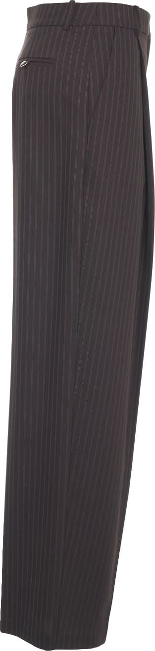 Pinstriped trousers