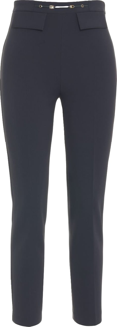 Trousers with logo detail
