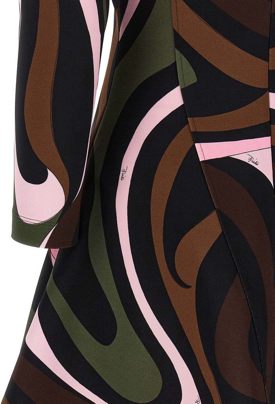 Emilio Pucci Multicolor Viscose Short Dress