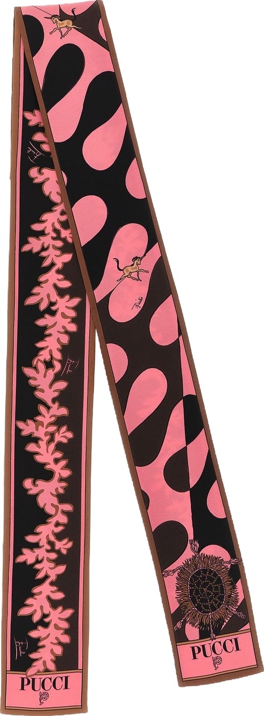 Emilio Pucci Multicolor Silk Foulard