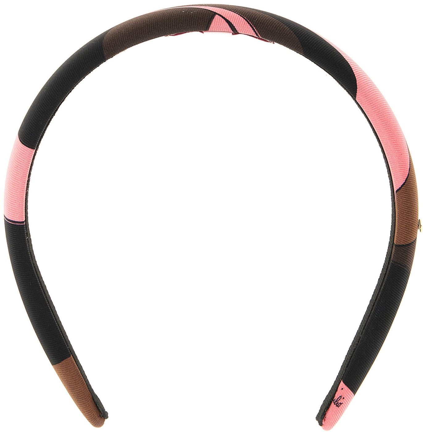 Emilio Pucci Multicolor Silk Headband