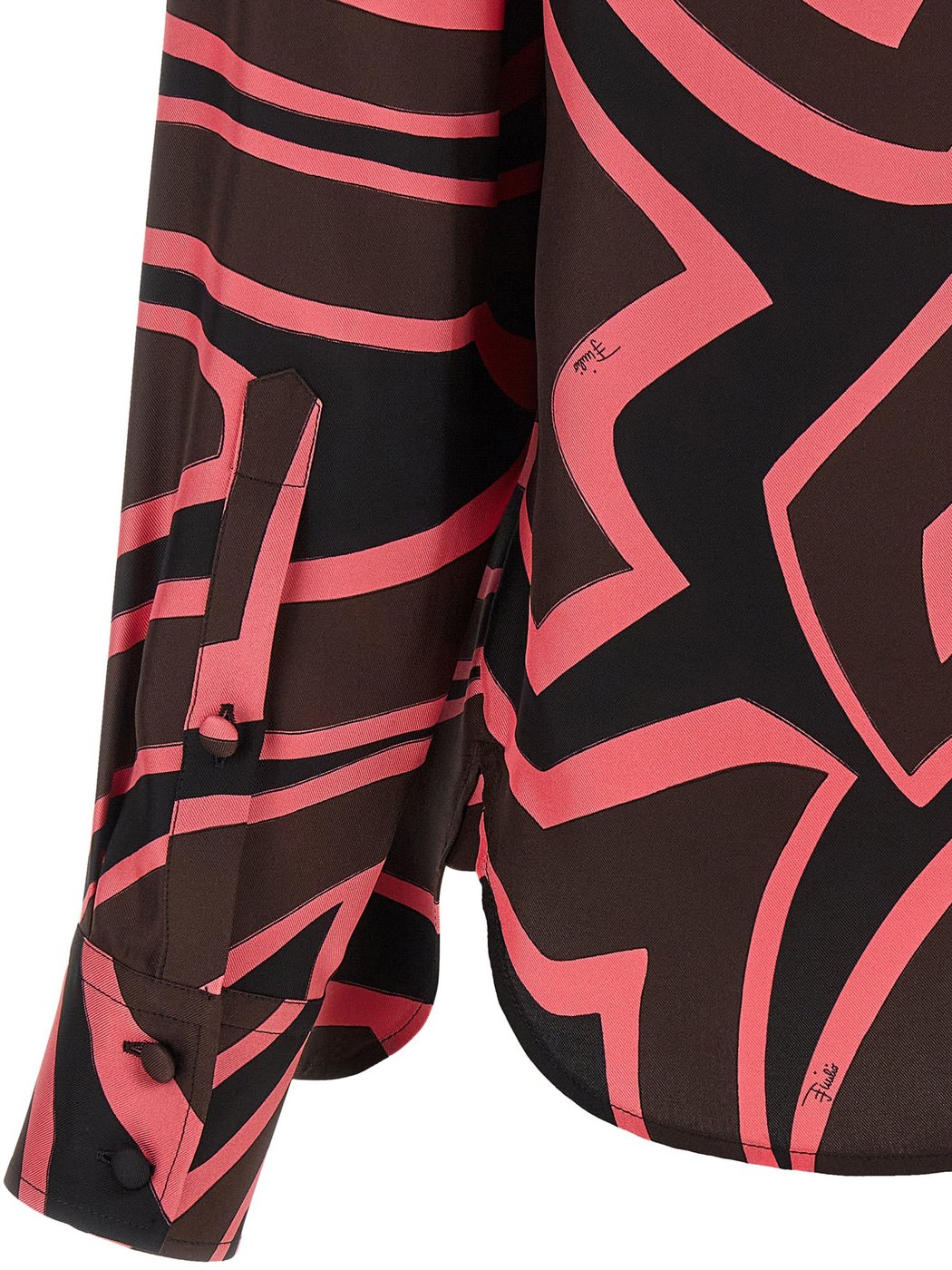 Emilio Pucci Multicolor Silk Blouse