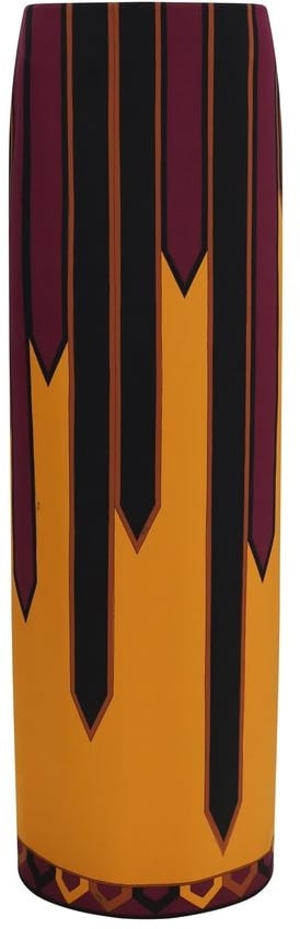 Emilio Pucci Multicolor Polyamide Long Skirt