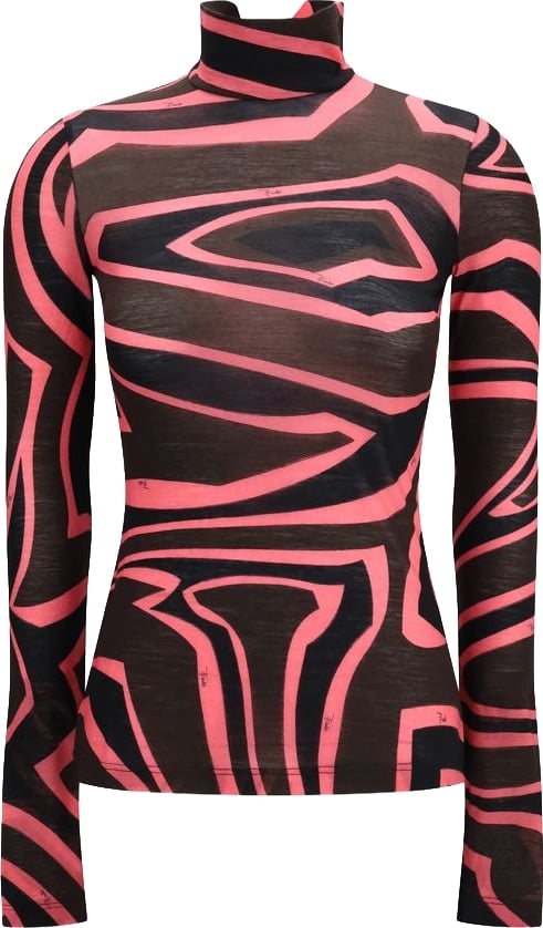 Emilio Pucci Multicolor Wool Oves Aries Shirt