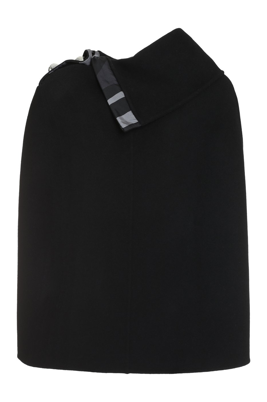 Virgin wool cape