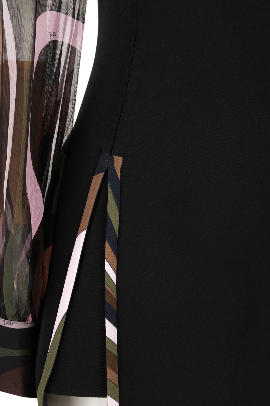 Emilio Pucci Black viscose blend dress