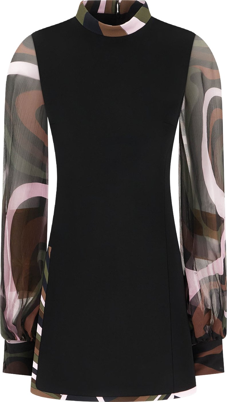 Emilio Pucci Black viscose blend dress