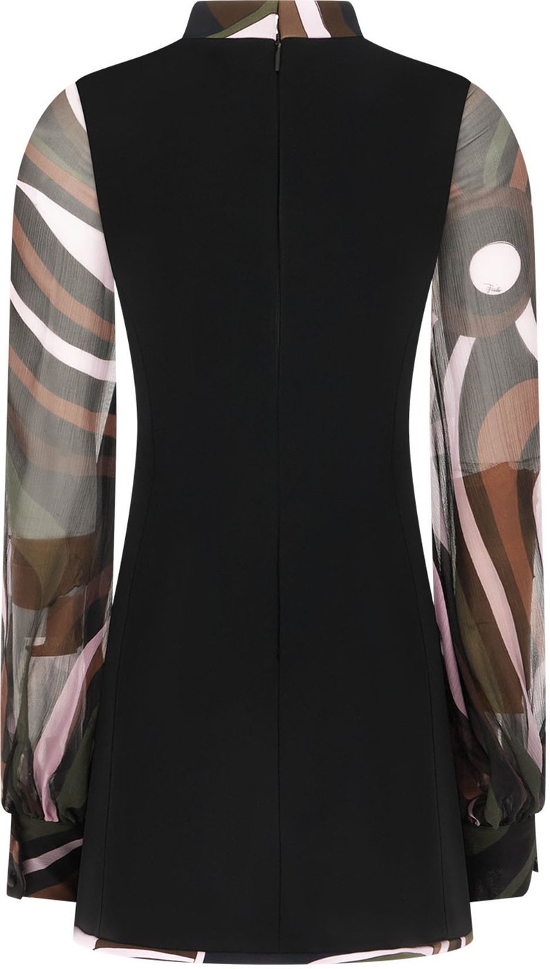 Emilio Pucci Black viscose blend dress