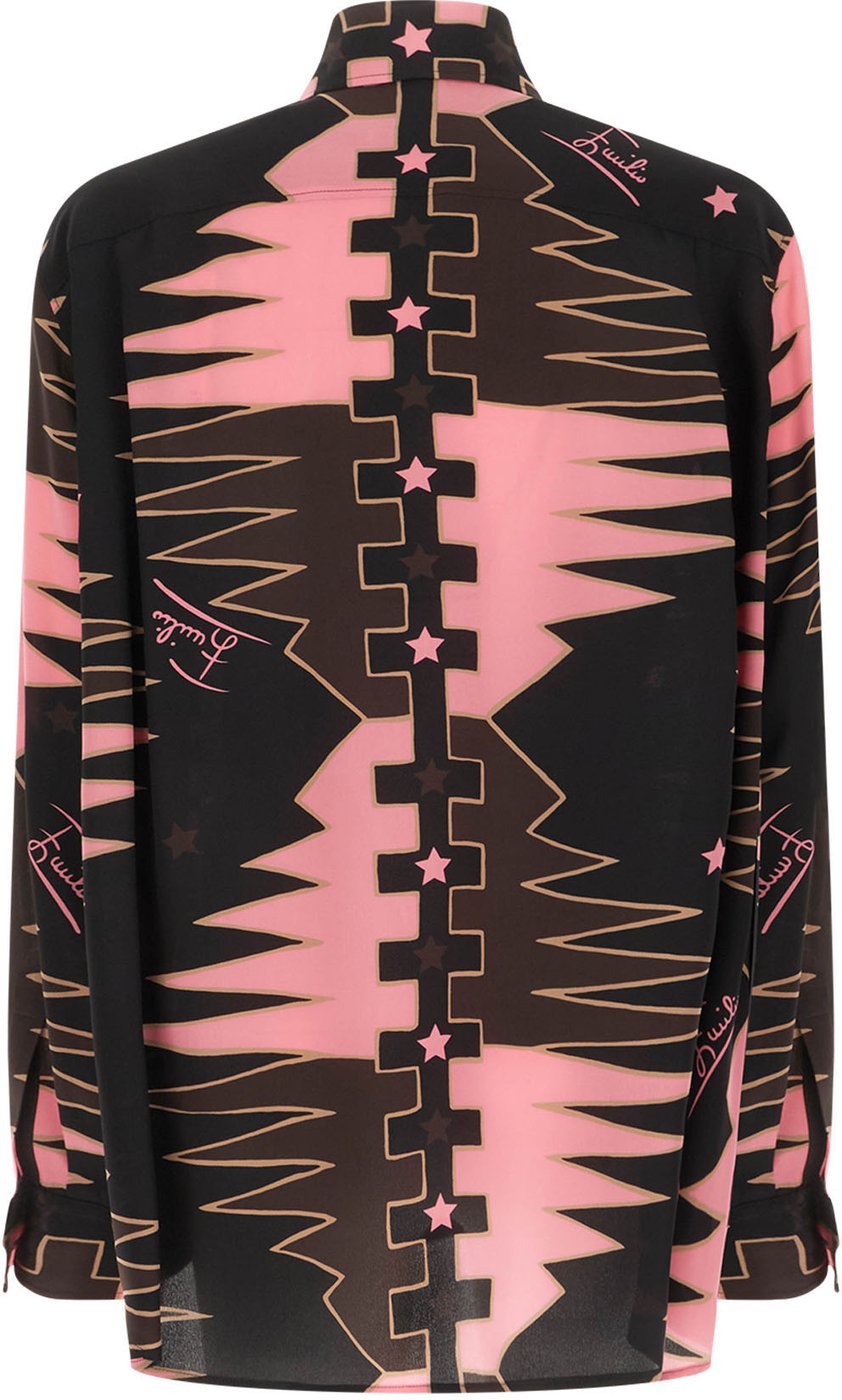 Emilio Pucci Printed silk shirt