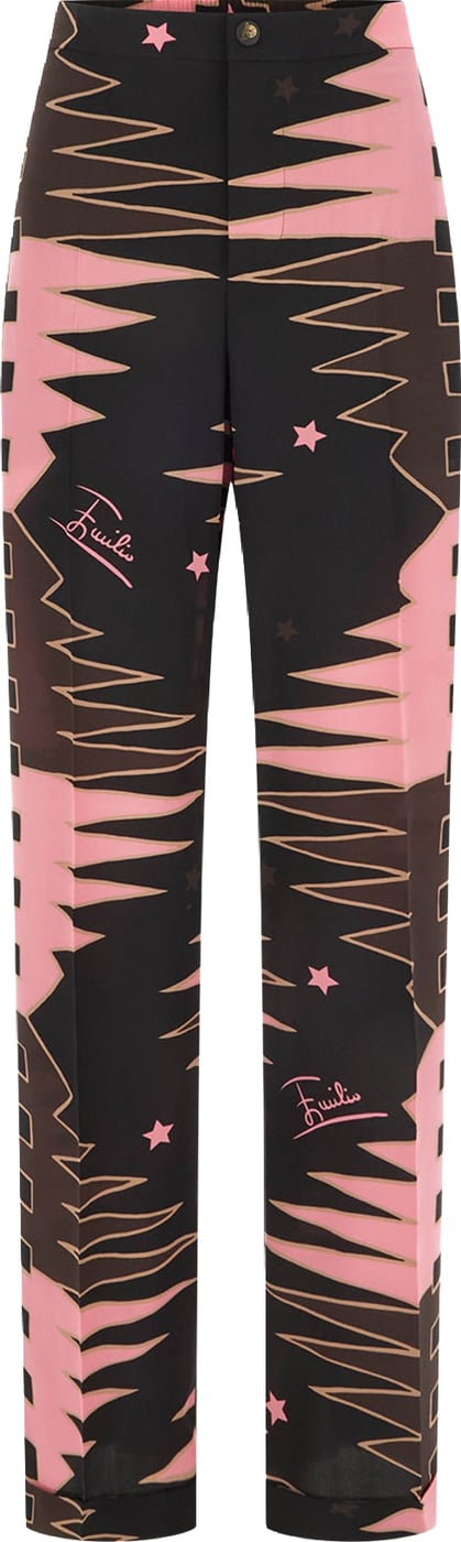 Emilio Pucci Printed silk pants