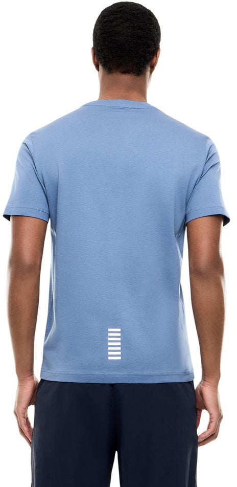 EA7 Emporio Armani Blue Cotton Sportswear
