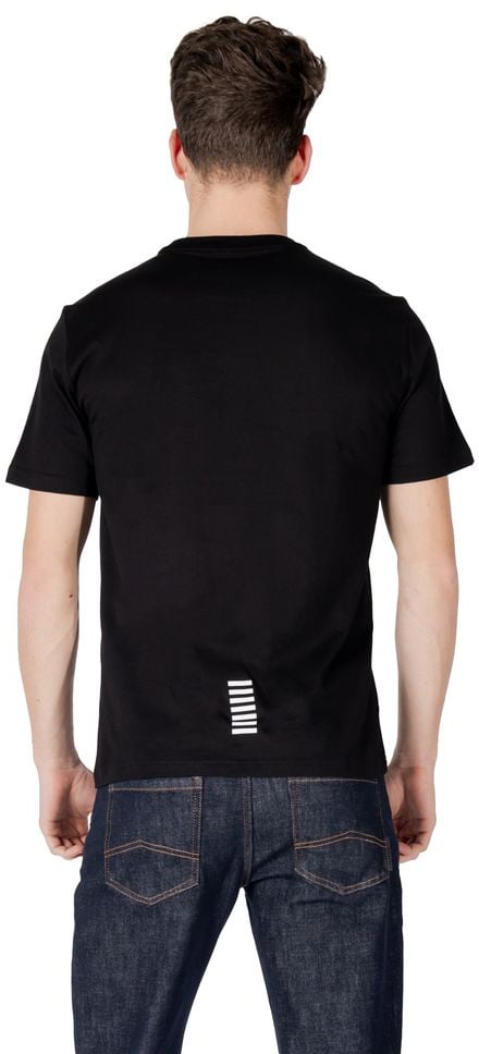EA7 Emporio Armani Bicolor Cotton T-Shirt
