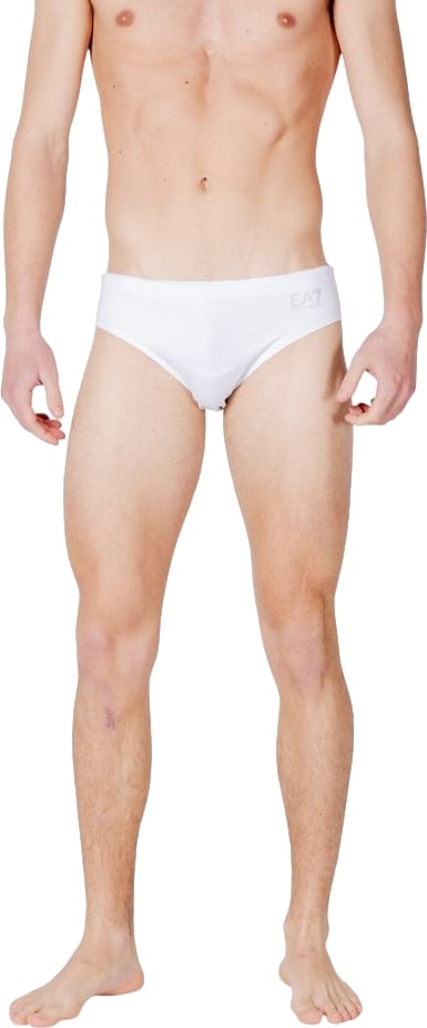 EA7 Emporio Armani Bicolor Polyester Swim Briefs