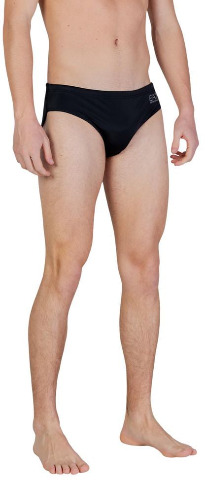 EA7 Emporio Armani Bicolor Polyester Swim Briefs