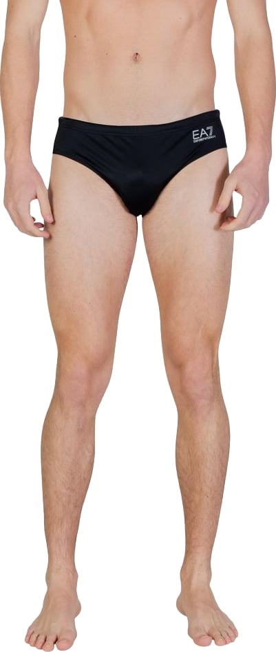 EA7 Emporio Armani Bicolor Polyester Swim Briefs