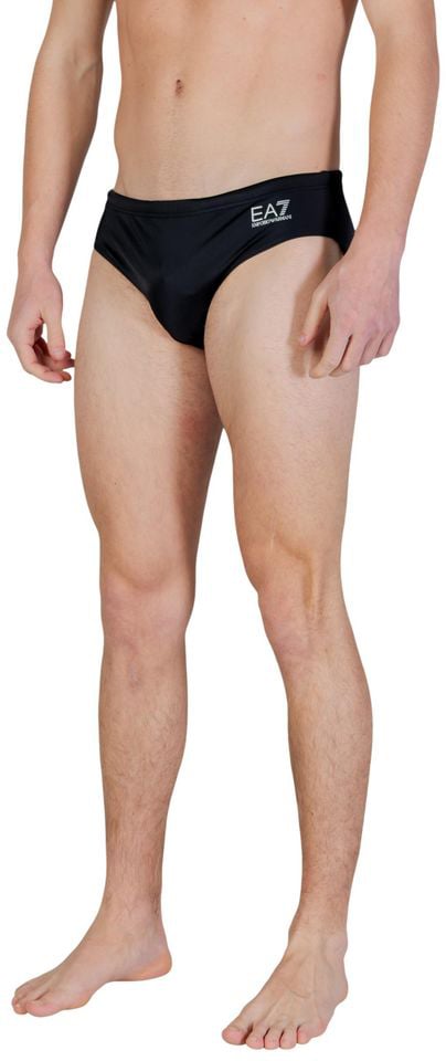 EA7 Emporio Armani Bicolor Polyester Swim Briefs