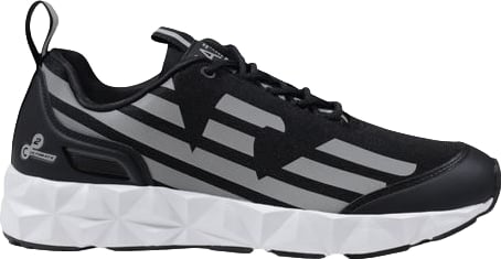 EA7 Emporio Armani Bicolor Polyester Athletic Sneakers