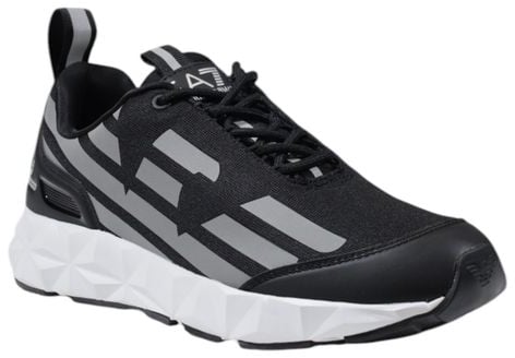 EA7 Emporio Armani Bicolor Polyester Athletic Sneakers