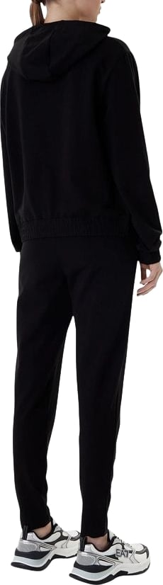 EA7 Emporio Armani Black Cotton Tracksuit