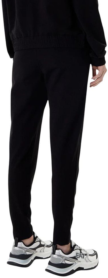 EA7 Emporio Armani Black Cotton Tracksuit