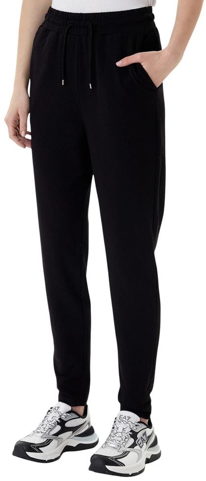 EA7 Emporio Armani Black Cotton Tracksuit