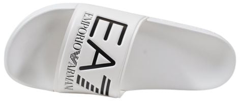 EA7 Emporio Armani White Pvc Slippers