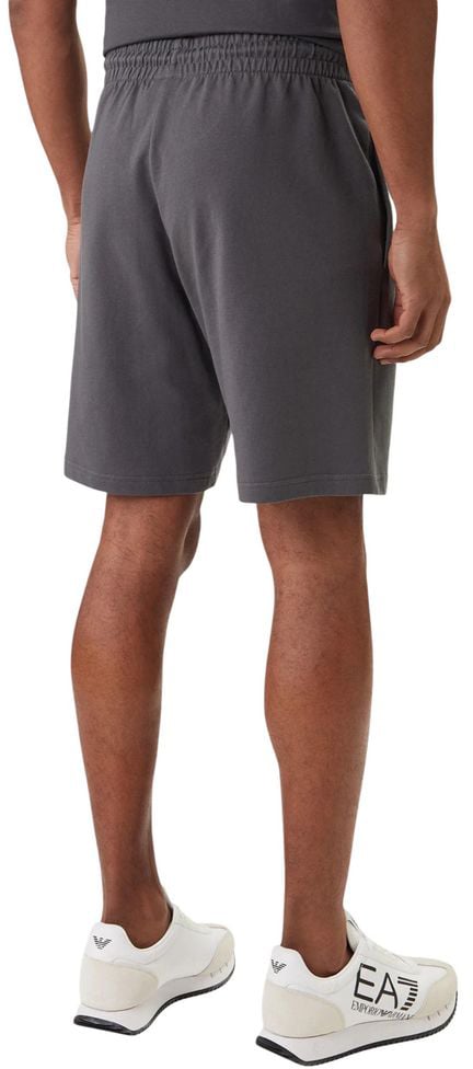 EA7 Emporio Armani Gray Cotton Bermuda Shorts