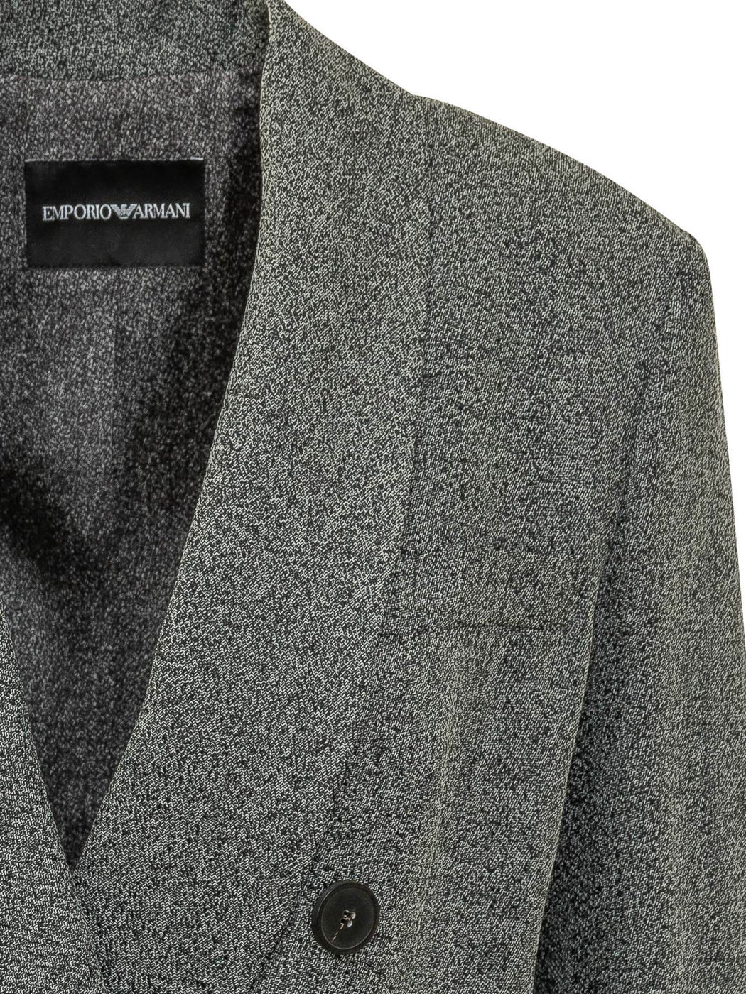 Blazer Doppiopetto con Rever a Scialle
