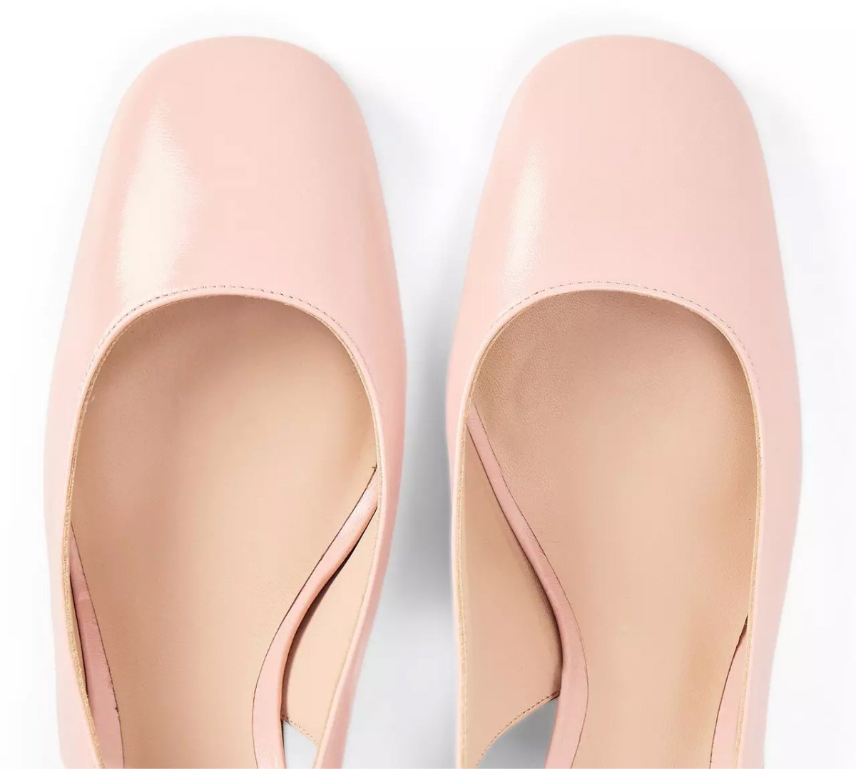 Patent Leather Slingback Pumps