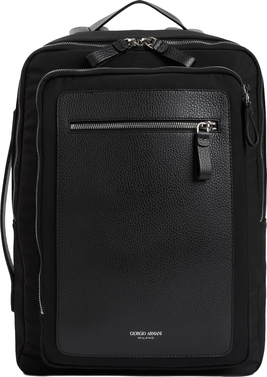 Giorgio Armani Polyester Backpack