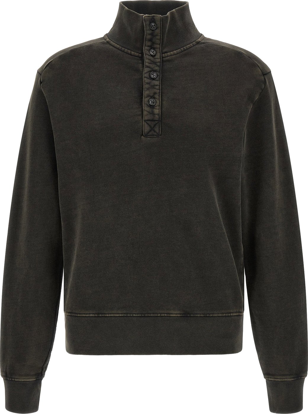 Entire Studios Buttoned Turtleneck Sweatshirt