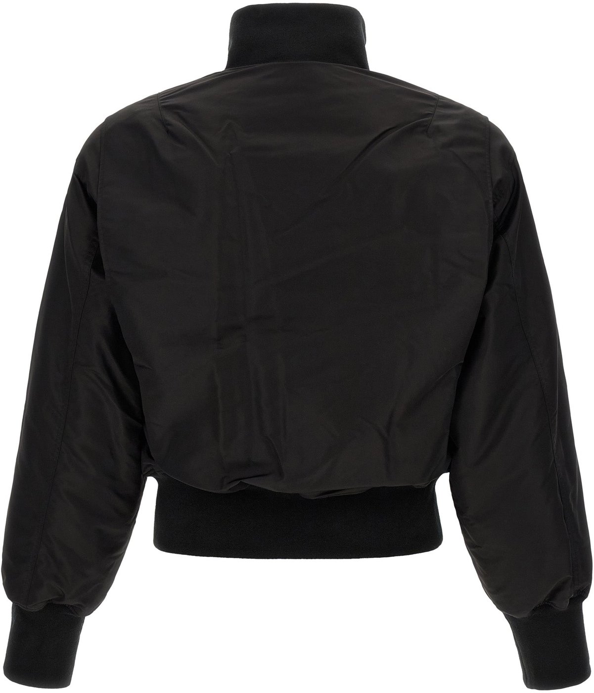 Entire Studios Black Nylon Bomber
