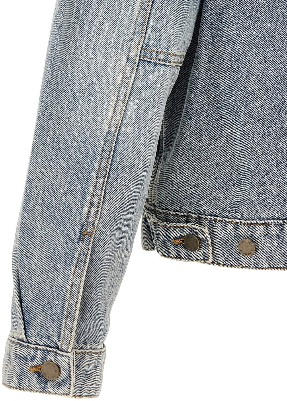 Entire Studios Blue Cotton Denim Jacket