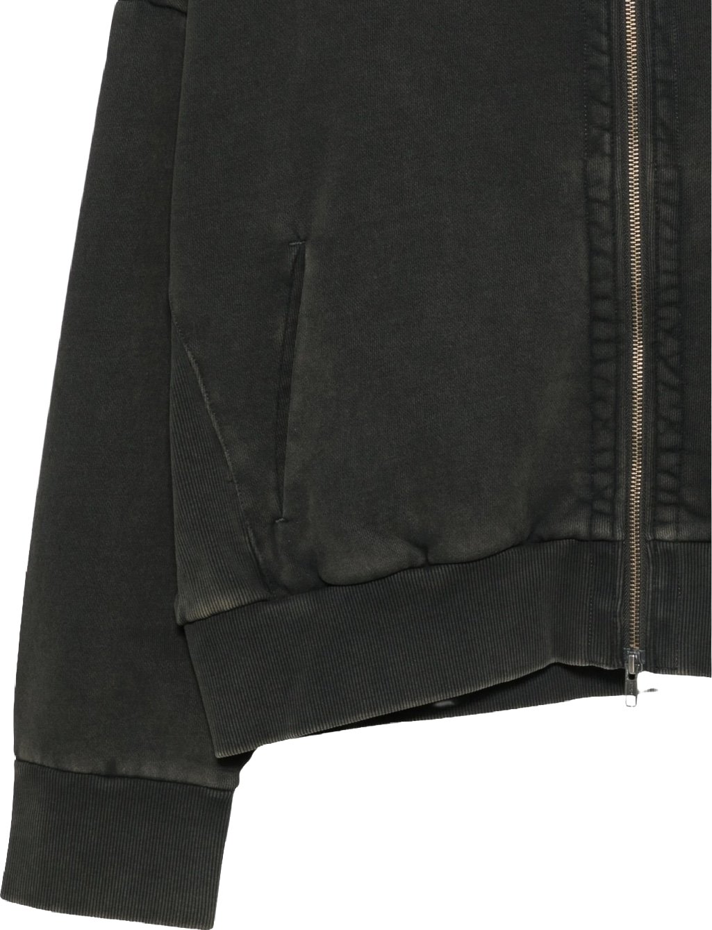 Entire Studios zip-up hoodie dark grey