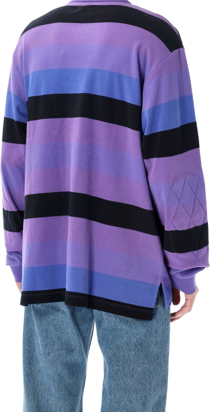 Rugby L/S Polo Purple