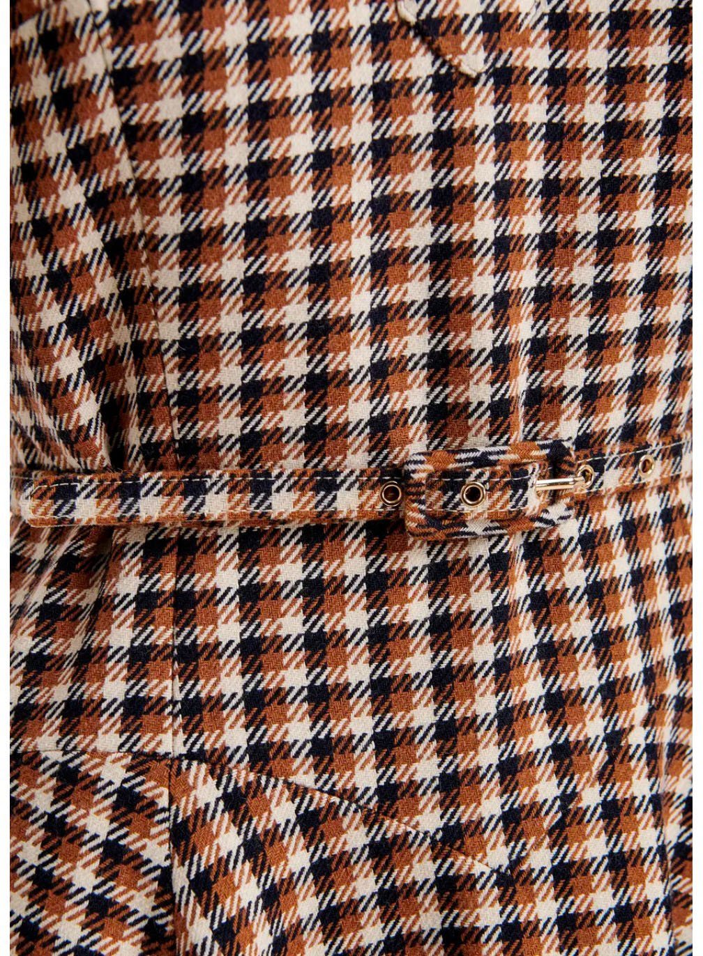 KIN BROWN DRESS ESSENTIEL ANTWERP