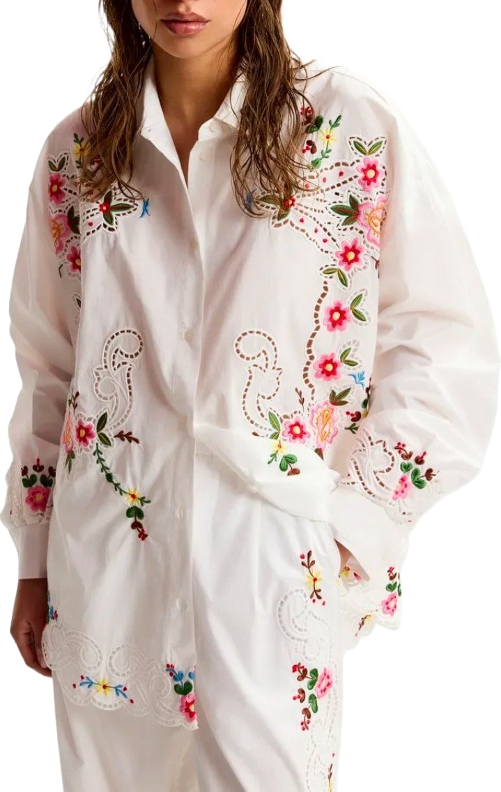 ESSENTIEL ANTWERP JAYME WHITE SHIRT