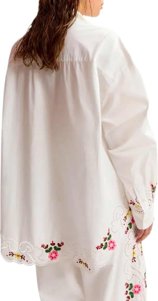 ESSENTIEL ANTWERP JAYME WHITE SHIRT