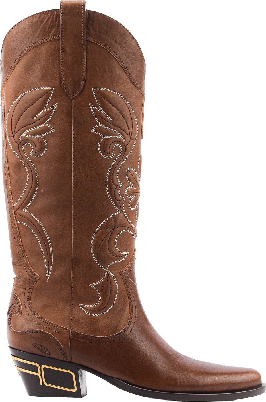 Texan Boots Brown Signature Heel