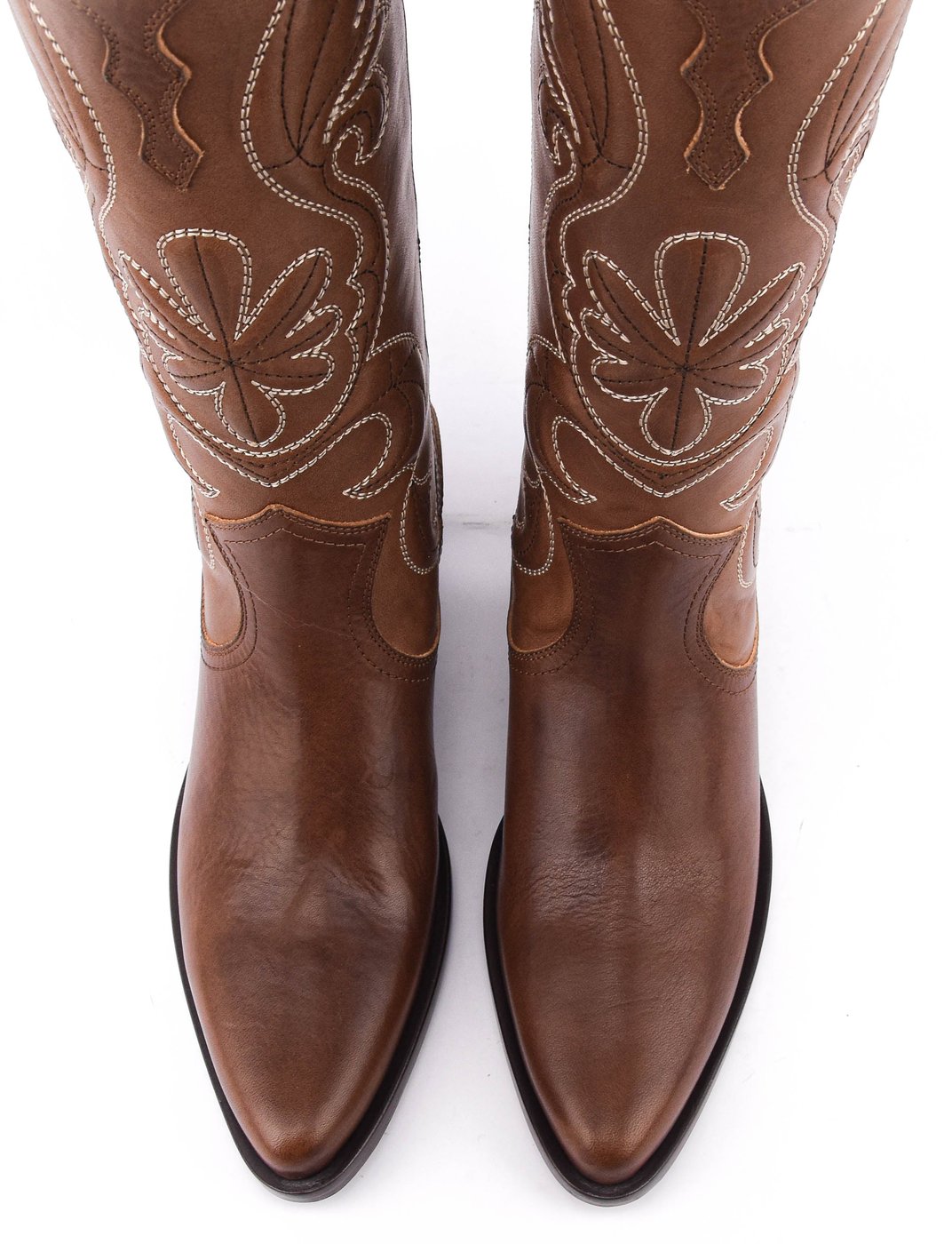 Texan Boots Brown Signature Heel